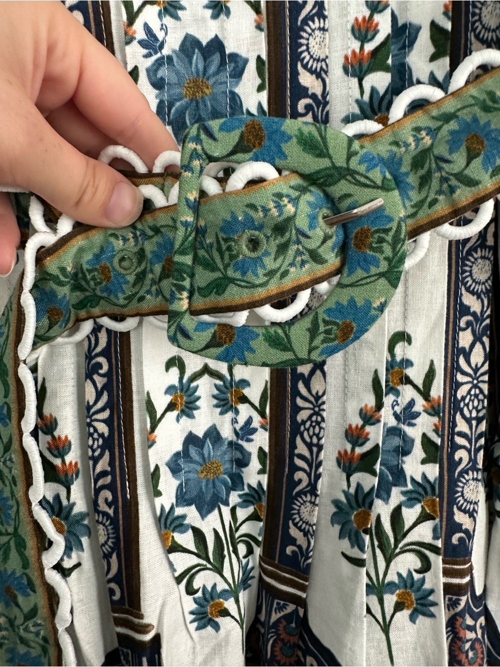 NWT FARM RIO Floral Printed Maxi Sundress Sz. M - Picture 3 of 4